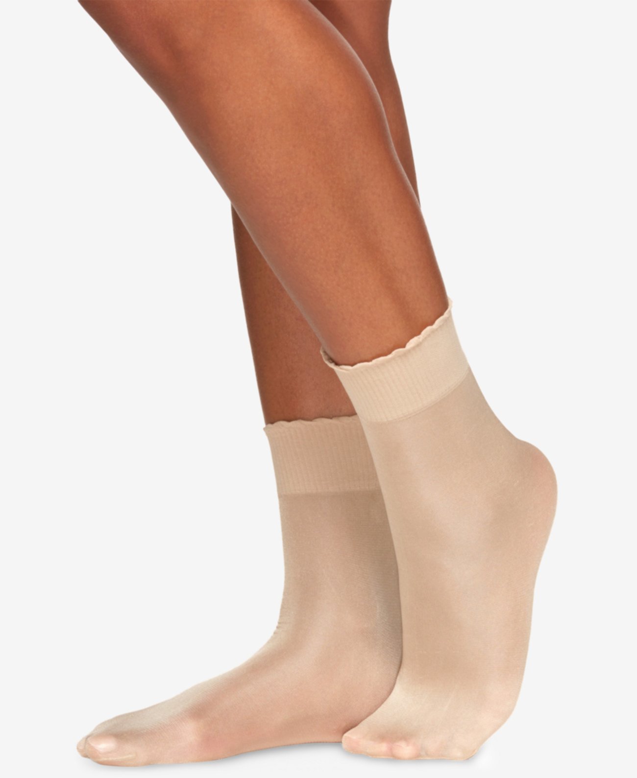 Женские непрозрачные мерцающие носки для щиколотки 5116 Berkshire