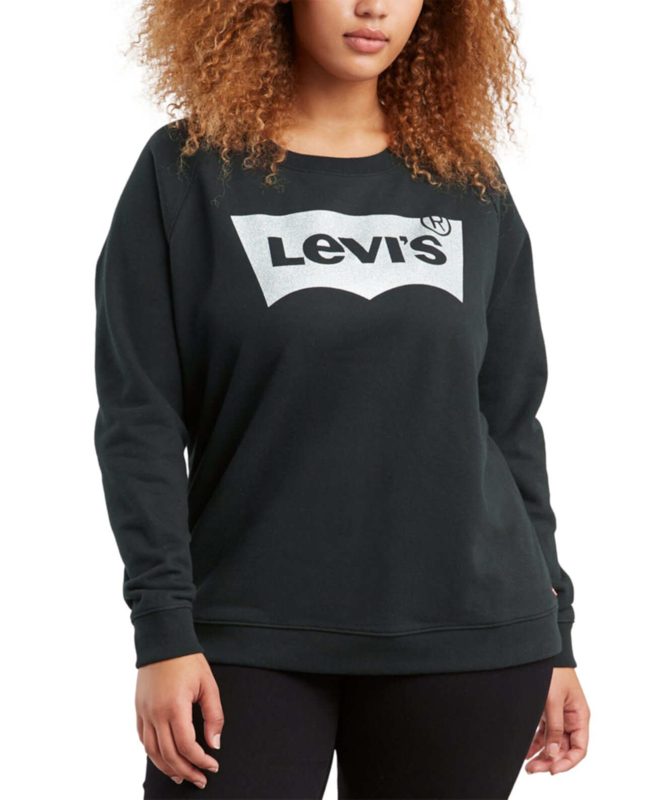 Толстовка с надписью Batwing Trendy Plus Size и логотипом Levi's®