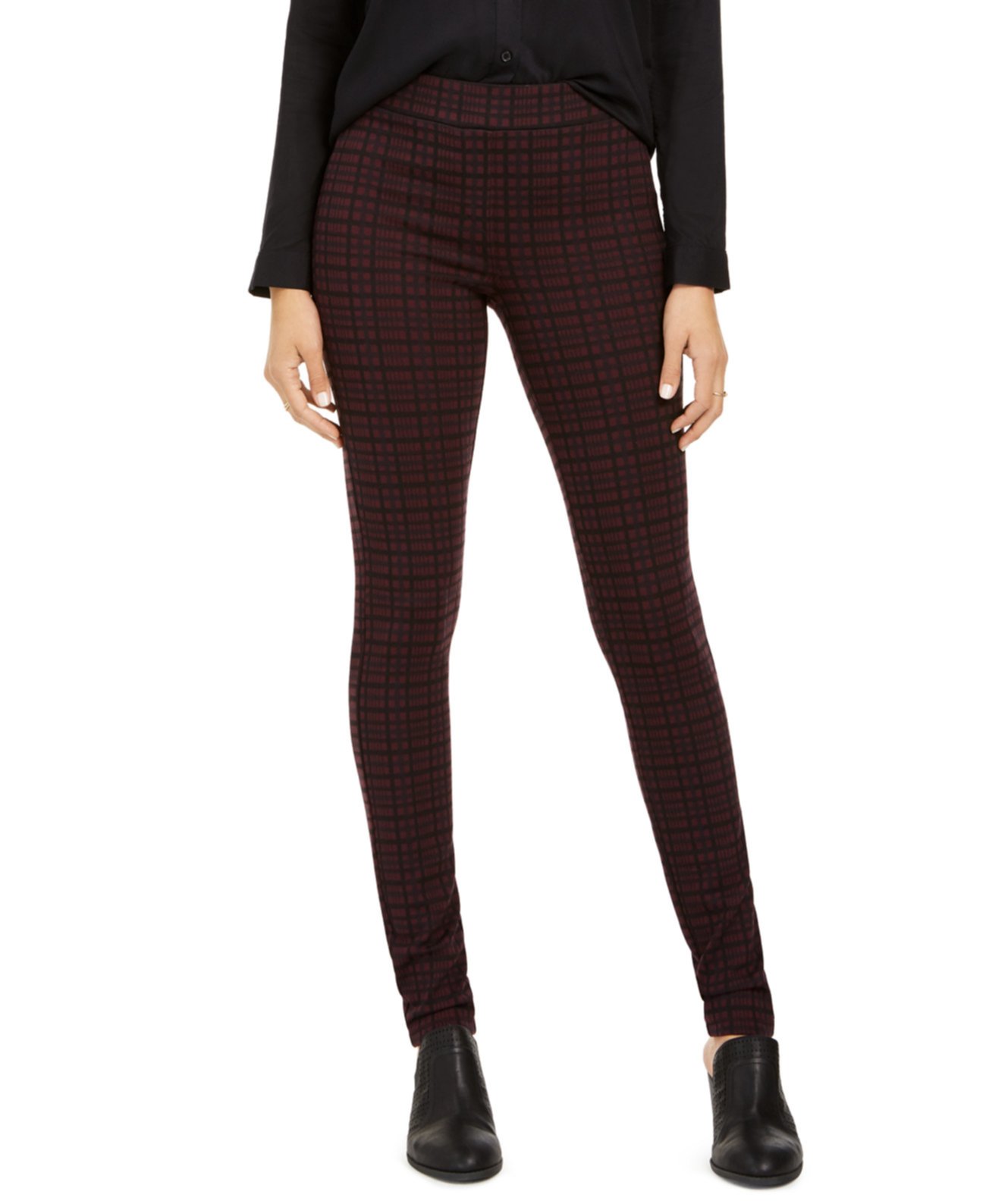 Petite Plaid Leggings, Created for Macy's Style & Co