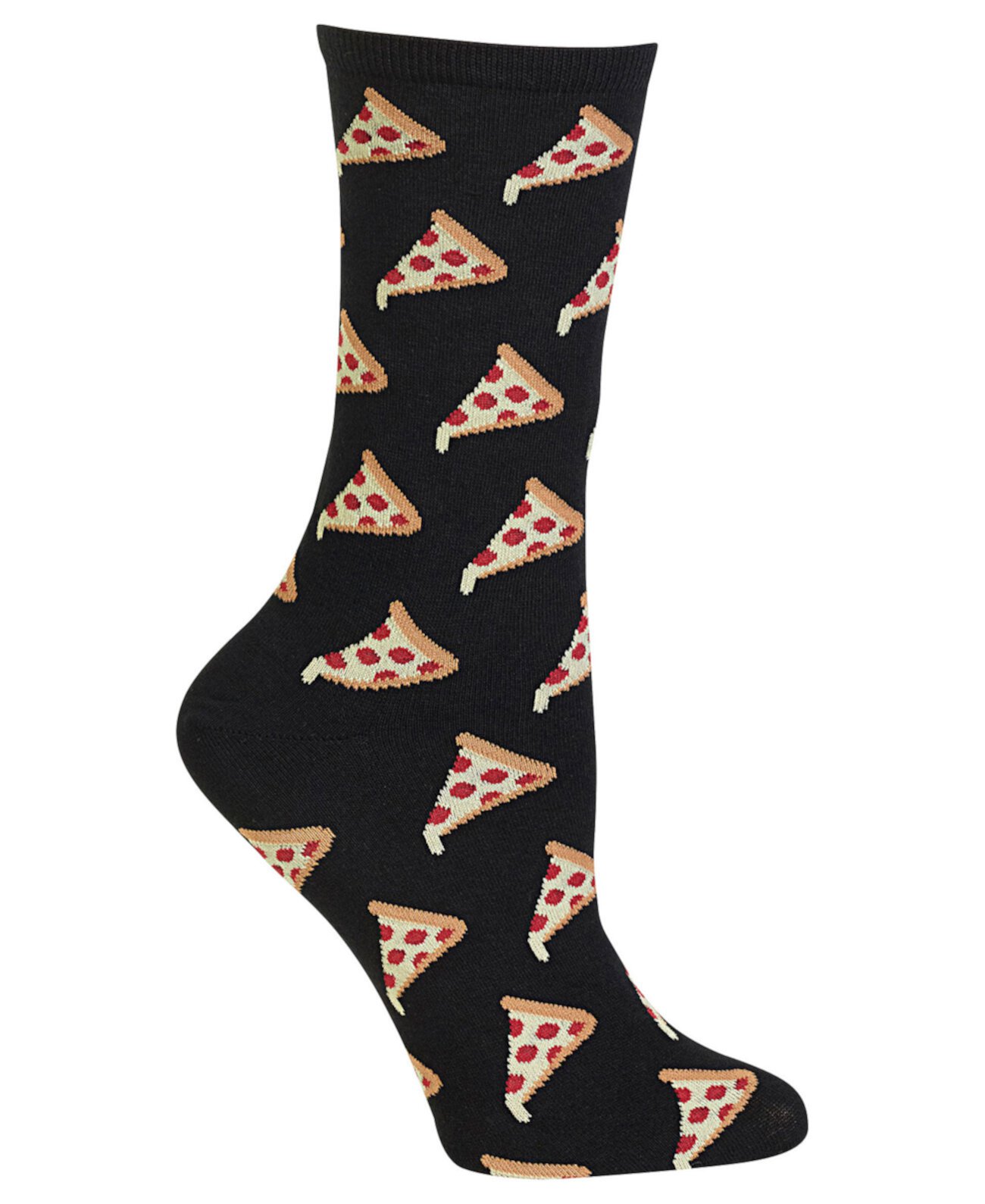 Женские модные носки с круглым вырезом для пиццы Hot Sox