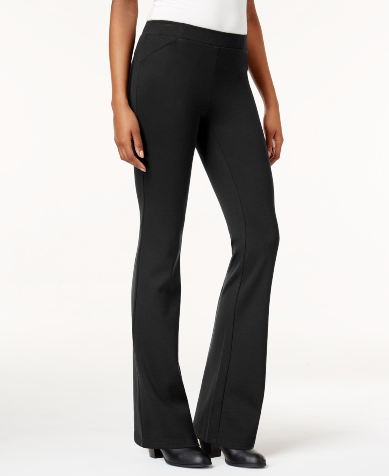 Миниатюрные брюки Bootcut большого размера, созданные для Macy's Style & Co