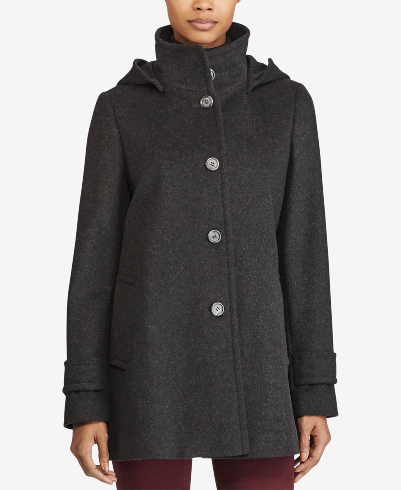 A-Line пальто с капюшоном Ralph Lauren