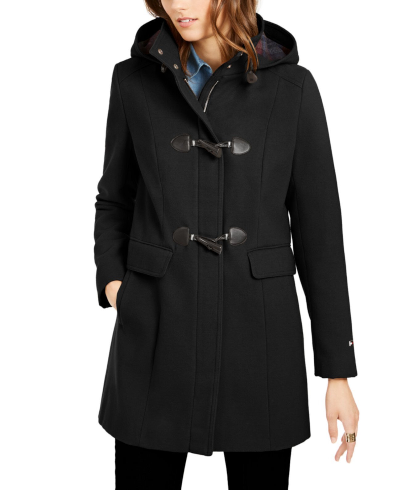 Пальто с капюшоном, созданное для Macy's Tommy Hilfiger