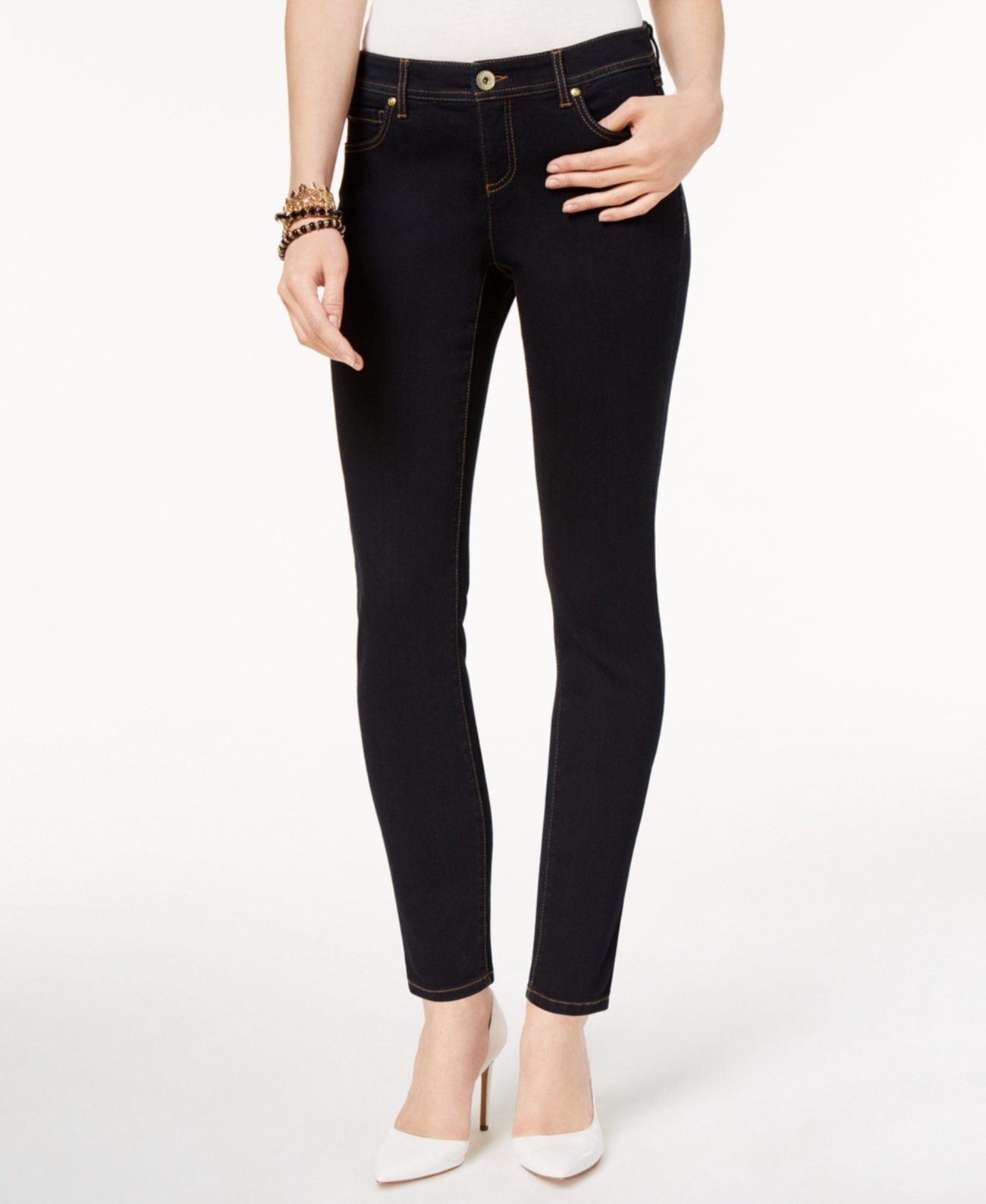 INC Petite соблазнительные джинсы-скинни с узким вырезом, созданные для Macy's INC International Concepts