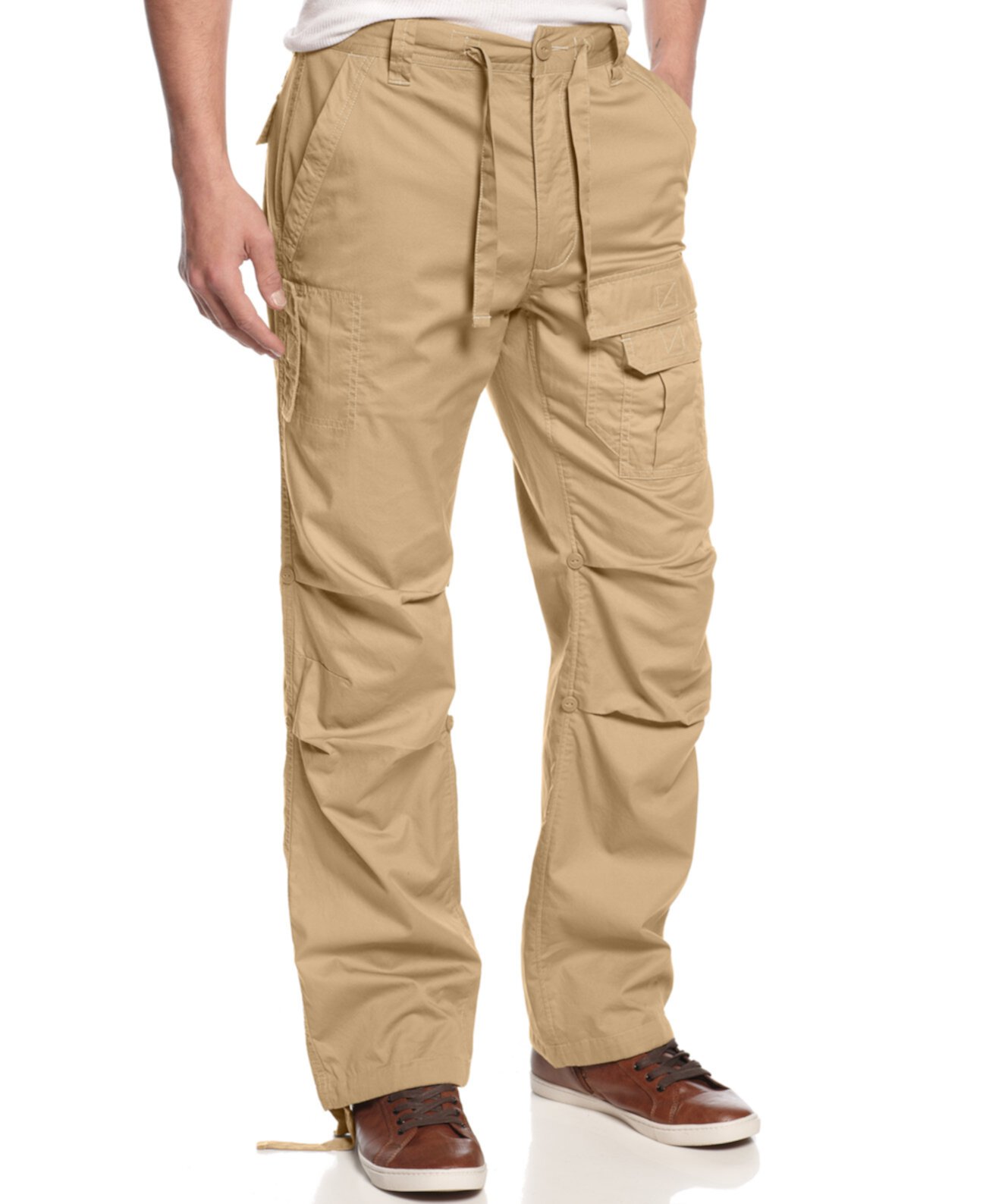 Мужские брюки-карго Pleat Pocket, созданные для Macy's Sean John