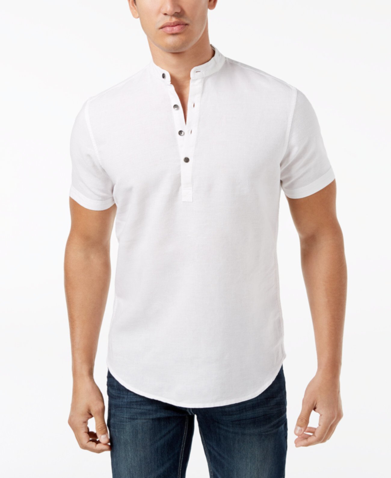 INC Мужская льняная рубашка Cameron, созданная для Macy's INC International Concepts