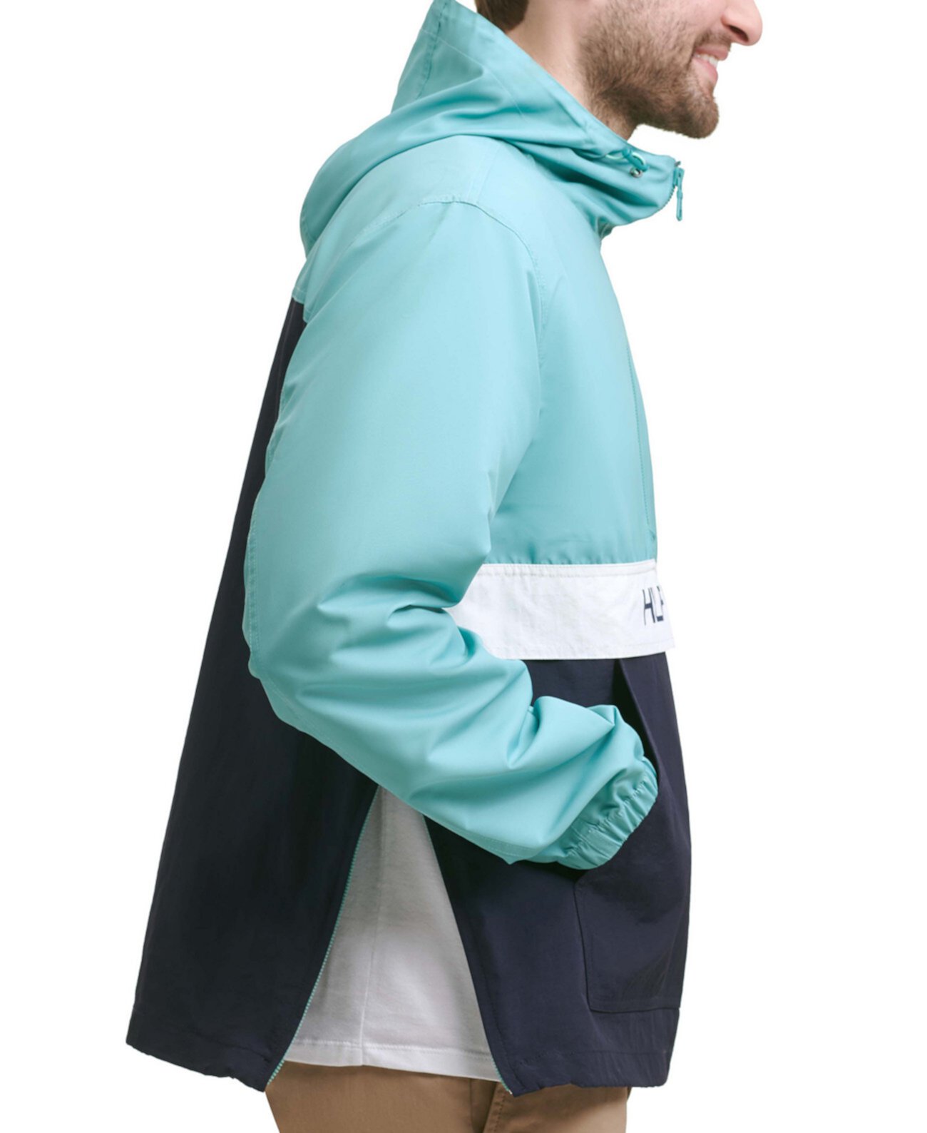 Мужская куртка Taslan Popover, созданная для Macy's Tommy Hilfiger