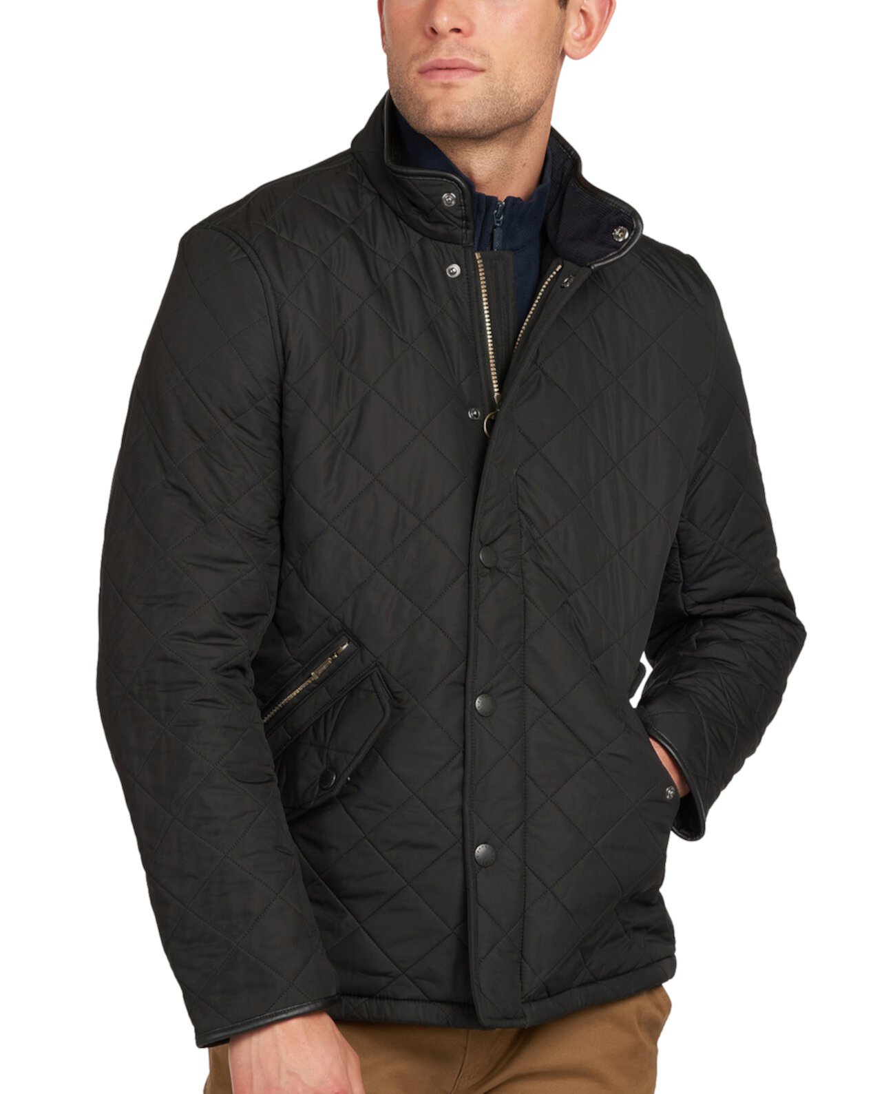 Мужской Куртка Barbour Powell в стиле квилтинг Barbour