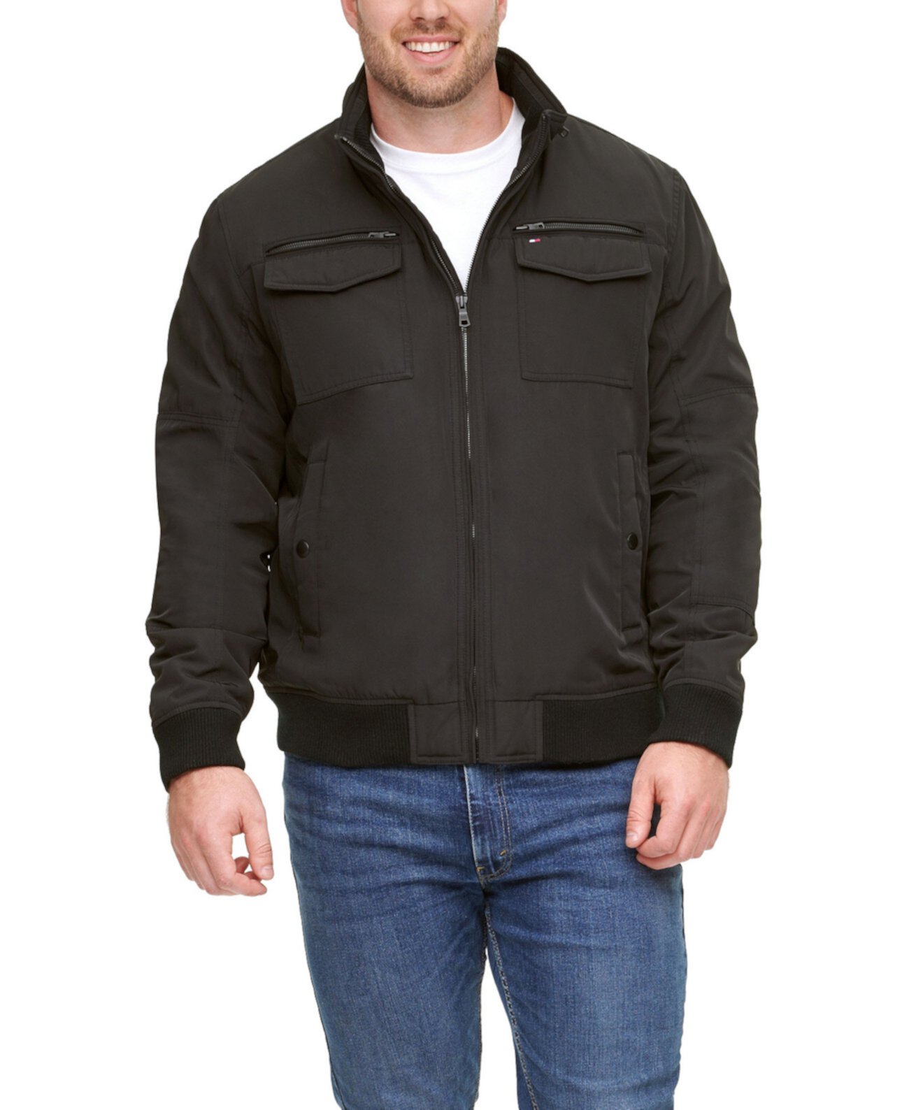 Мужская куртка с большими карманами и четырьмя карманами, созданная для Macy's Tommy Hilfiger