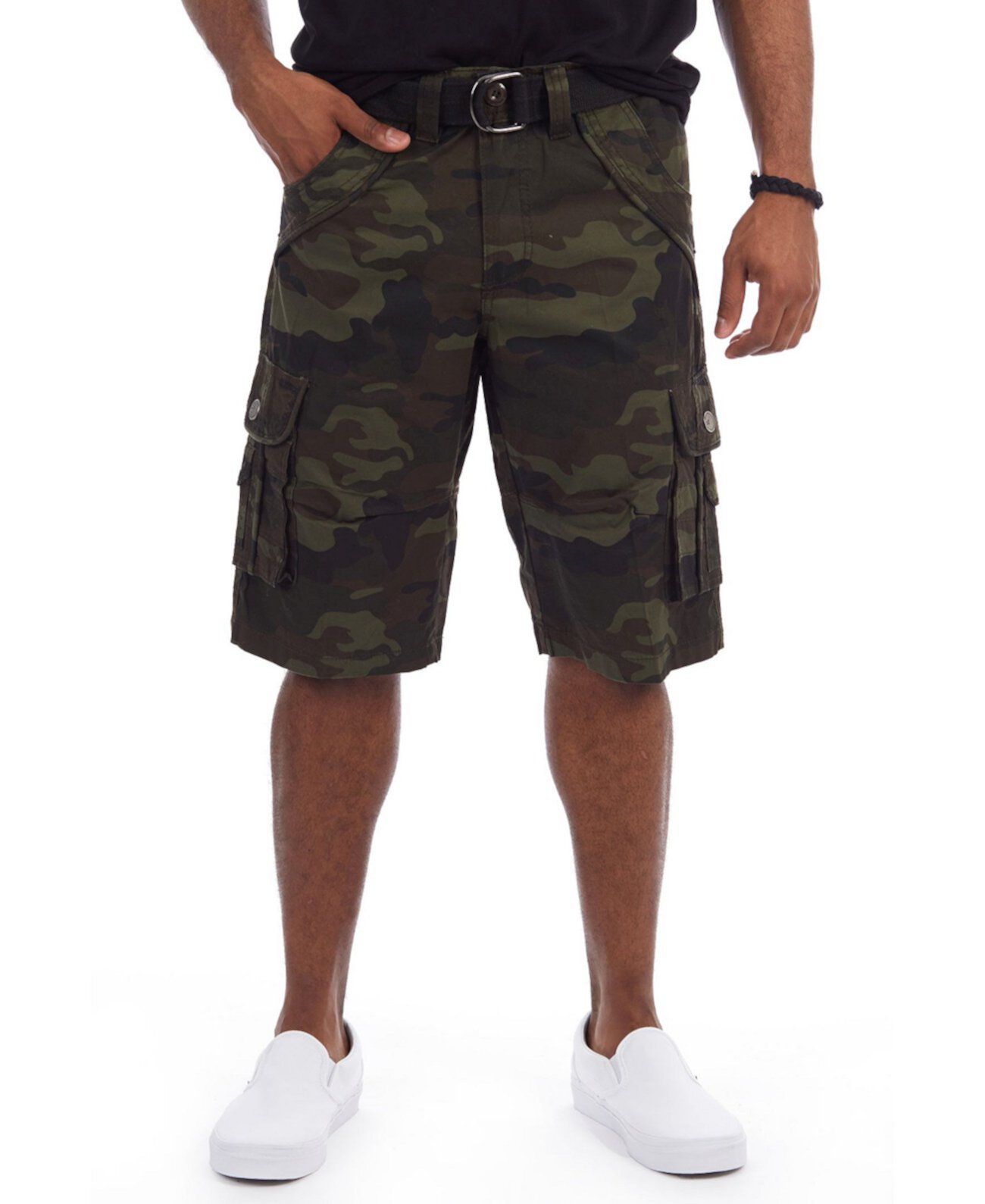 Мужские шорты-карманы с двумя карманами на ремне X-Ray