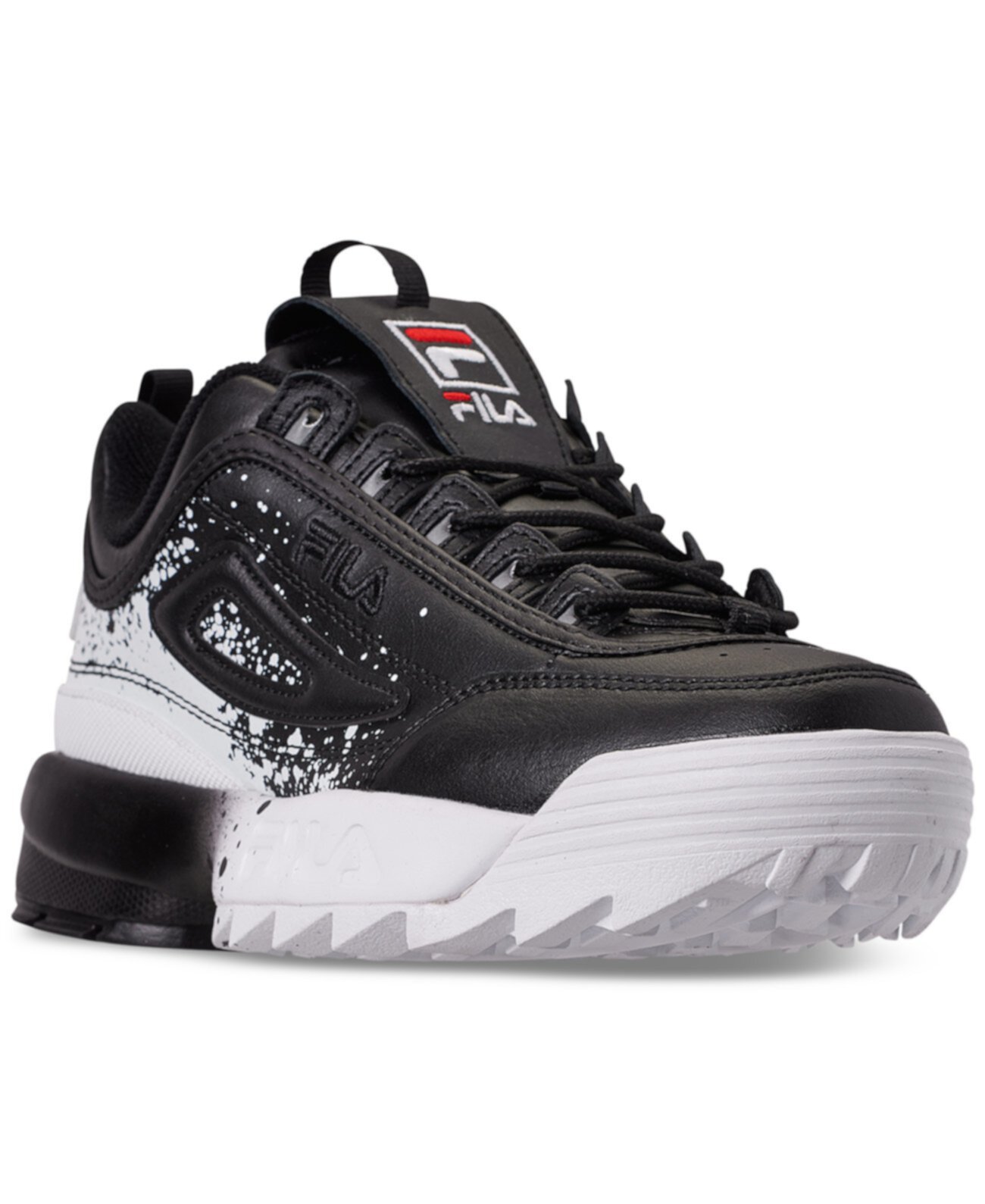 fila shoes red white and black