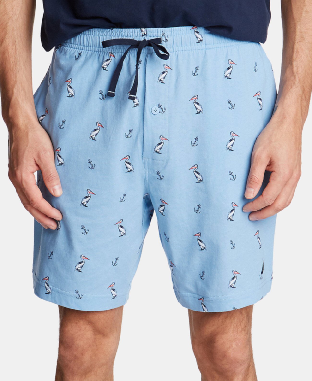 Мужские пижамные шорты из хлопка с пеликаном Nautica