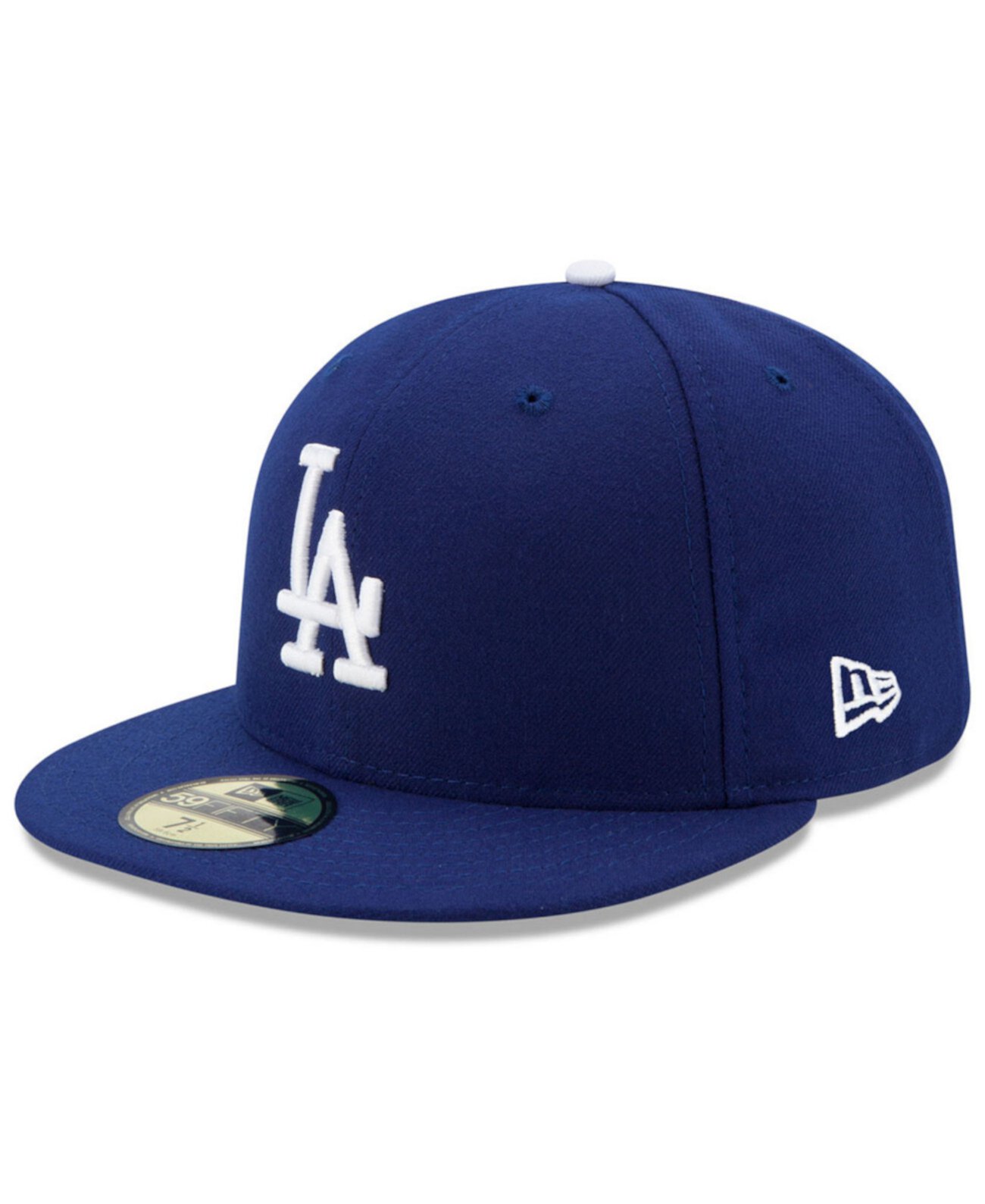 Кепка Los Angeles Dodgers Authentic Collection 59FIFTY с высоким куполом и фитнес-ремешком New Era