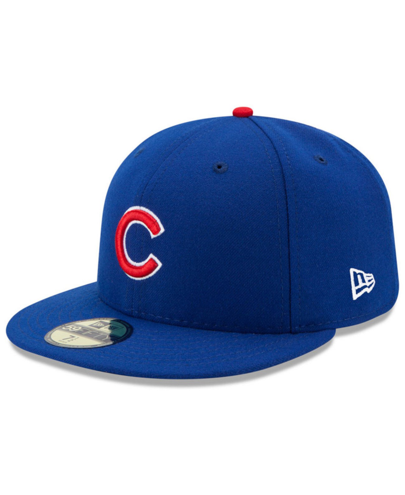 Кепка Chicago Cubs Authentic Collection 59FIFTY с высокой тульей и капсулой, впитывающей пот New Era