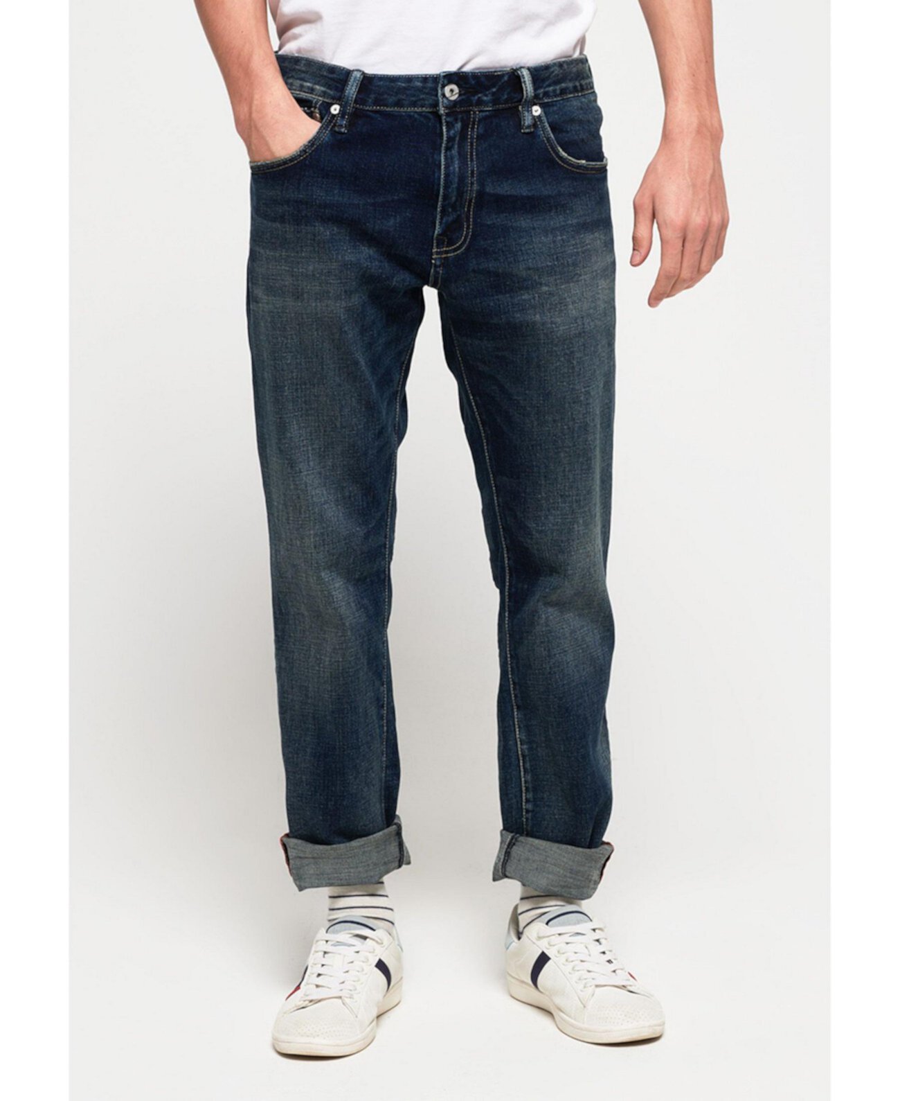 Мужские джинсы Daman с прямыми ногами Superdry