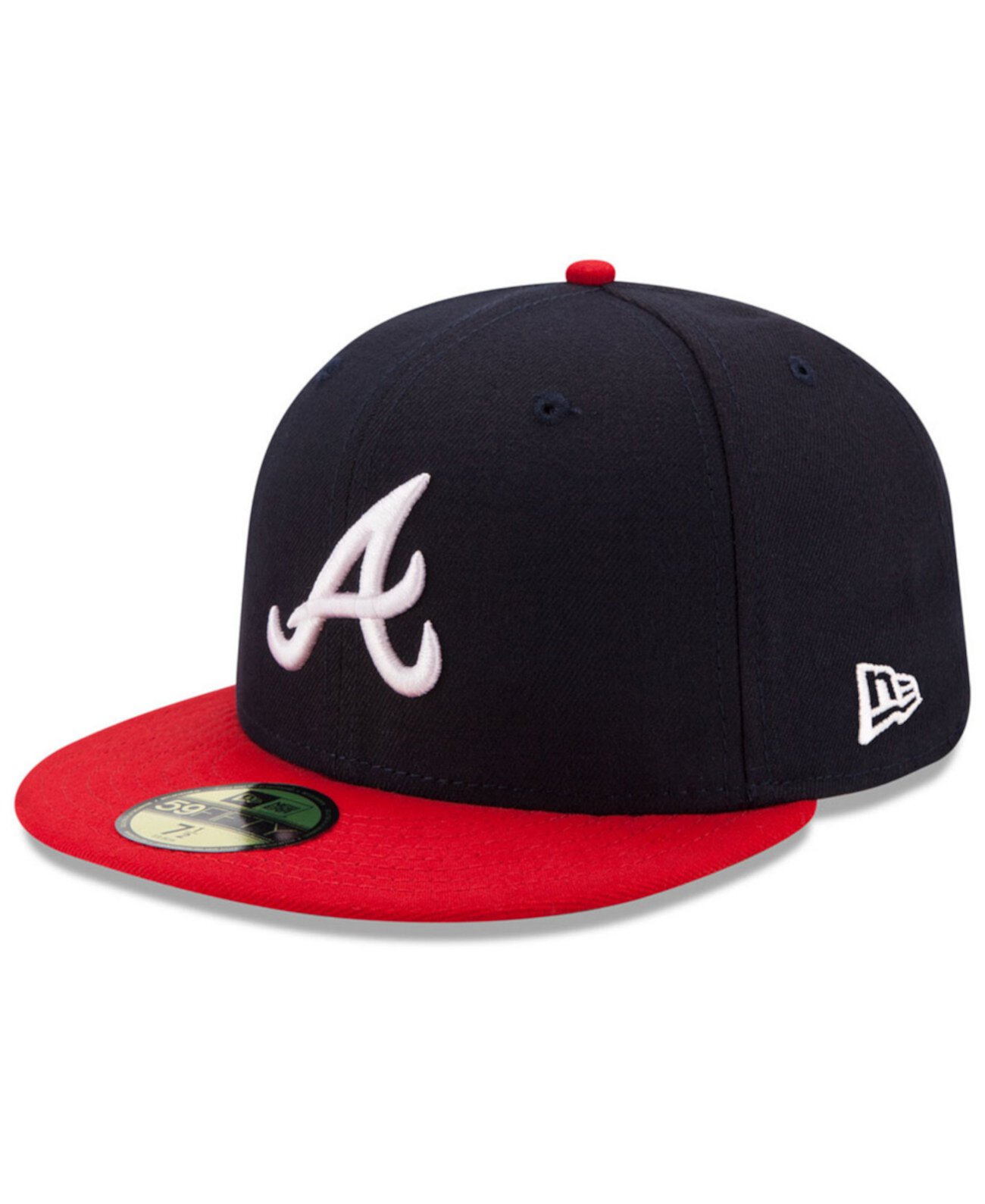 Кепка Atlanta Braves Authentic Collection 59FIFTY с высокой тульей, полиэстер New Era