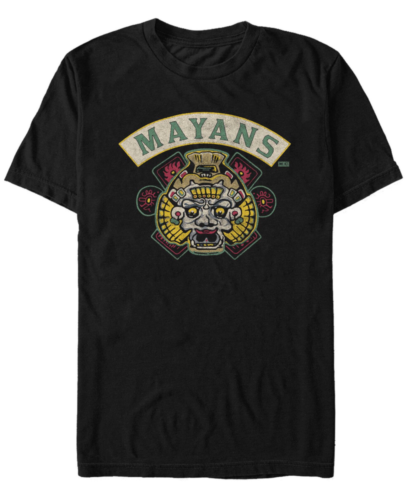 Мужская футболка с коротким рукавом M.C Vintage-Like Ancient Symbol Mayans