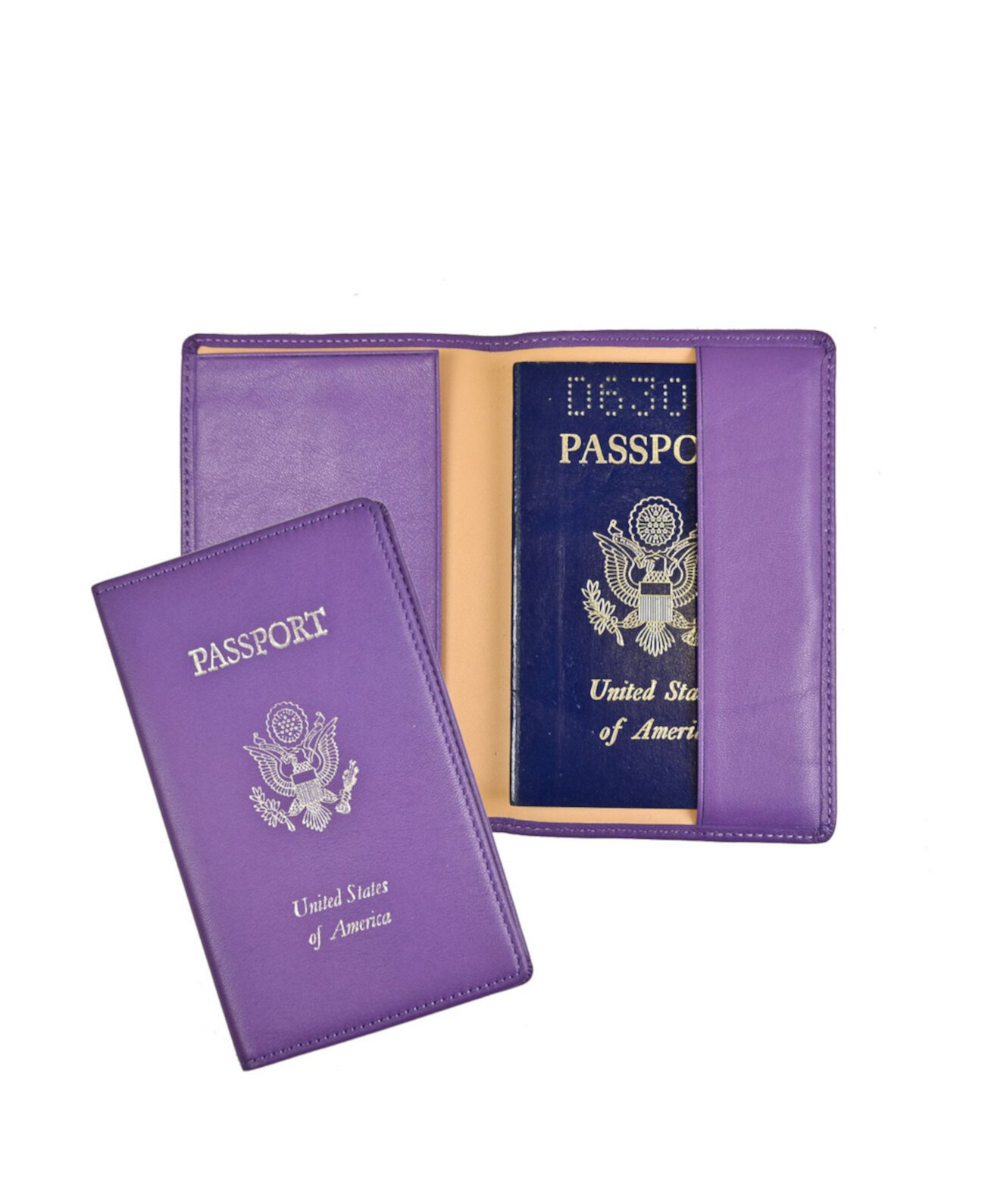 Защитный чехол для паспорта с тиснением фольгой ROYCE New York