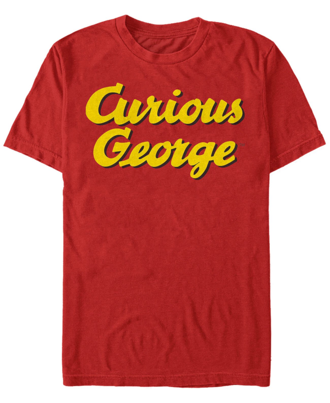Мужская футболка с коротким рукавом с логотипом Curious George