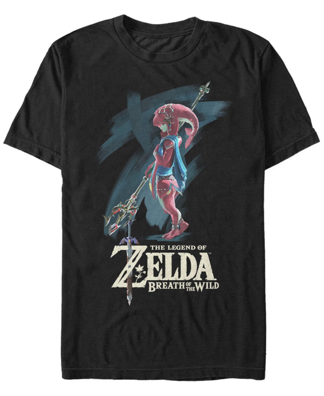Мужская футболка с коротким рукавом Legend of Zelda Mipha Paint FIFTH SUN