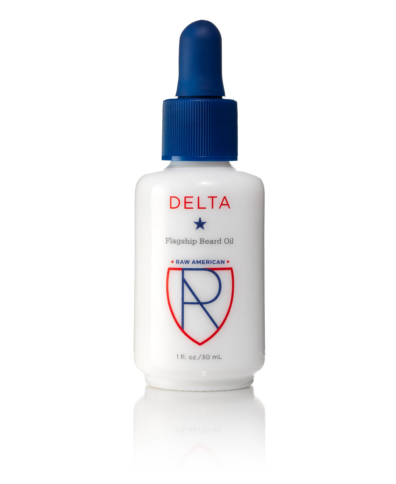 Delta Flagship Beard Oil, 1 унция Raw American