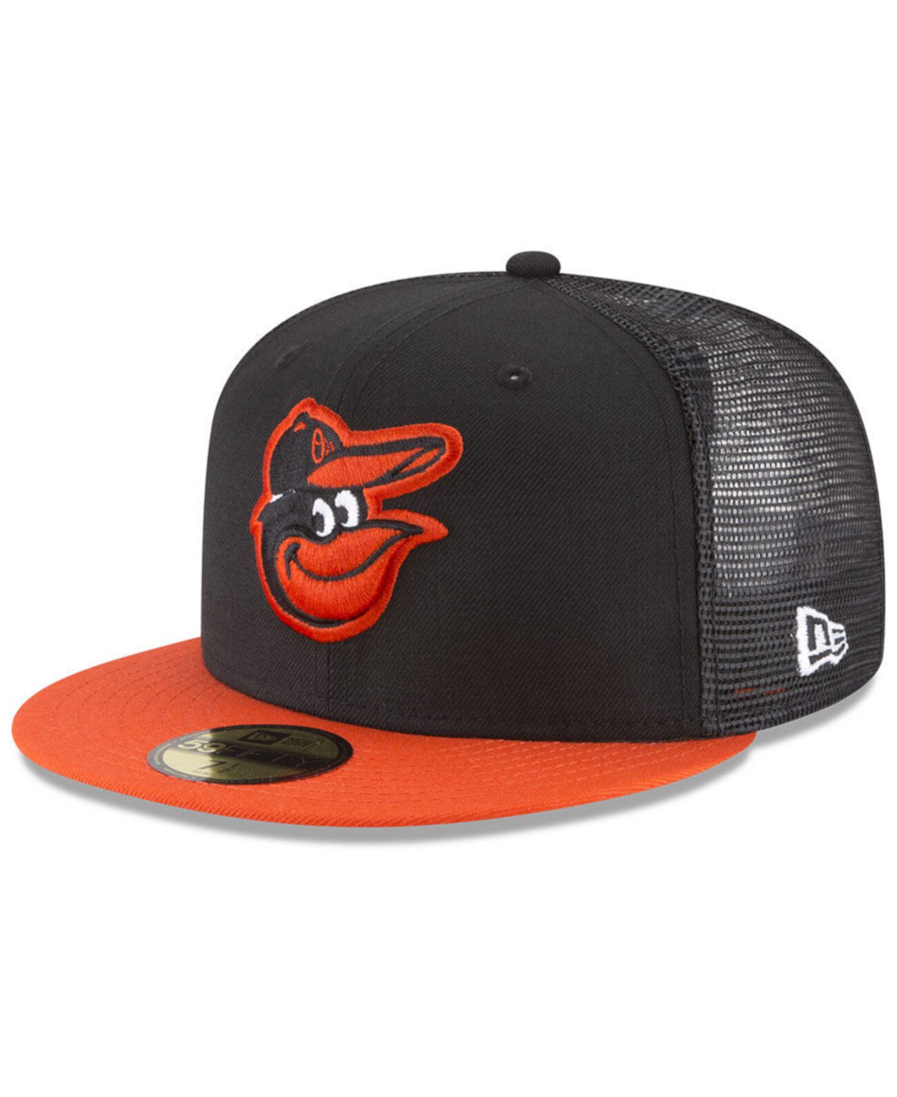 Сетчатая задняя крышка Baltimore Orioles 59FIFTY Установленная кепка New Era