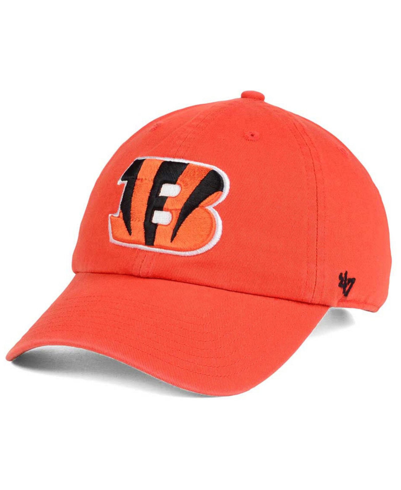 Cincinnati Bengals CLEAN UP Кепка с ремешком на спине '47 Brand