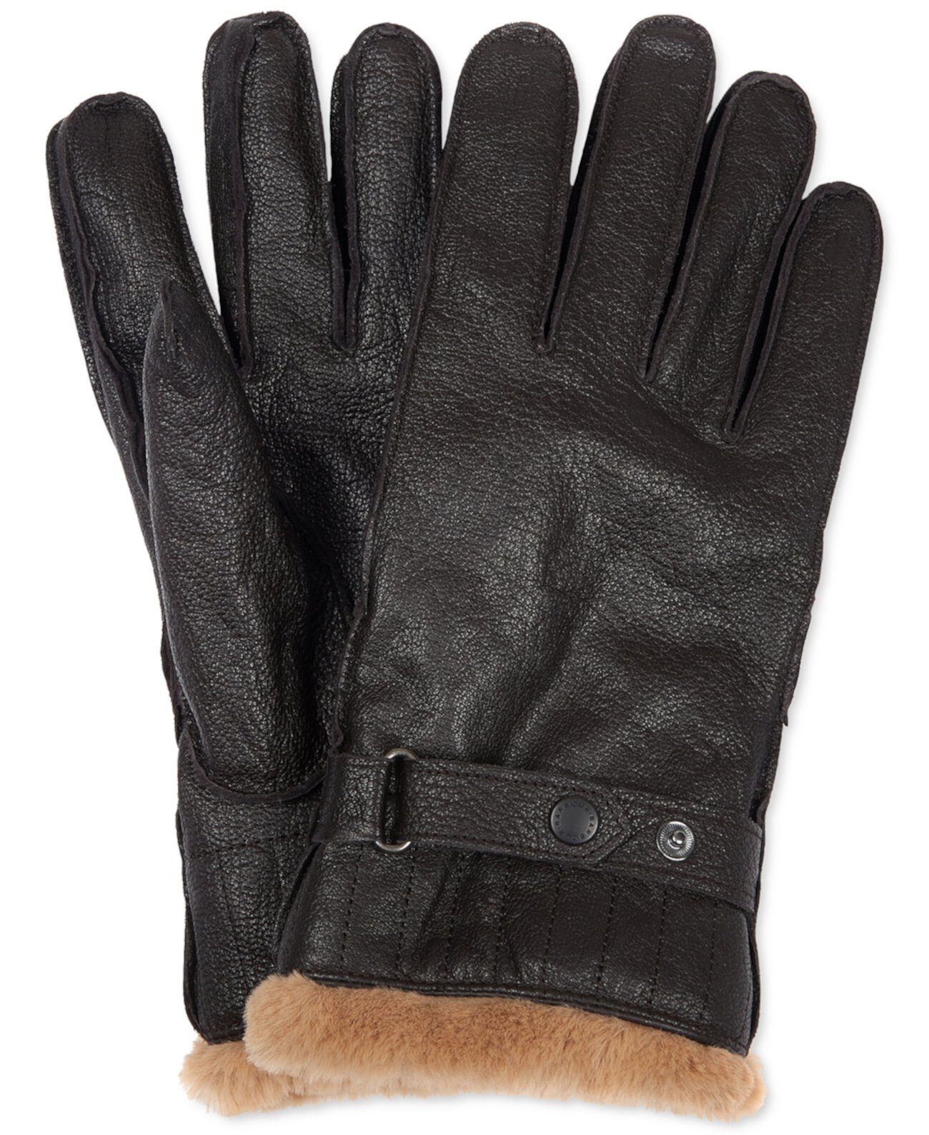 Мужские кожаные универсальные перчатки Barbour