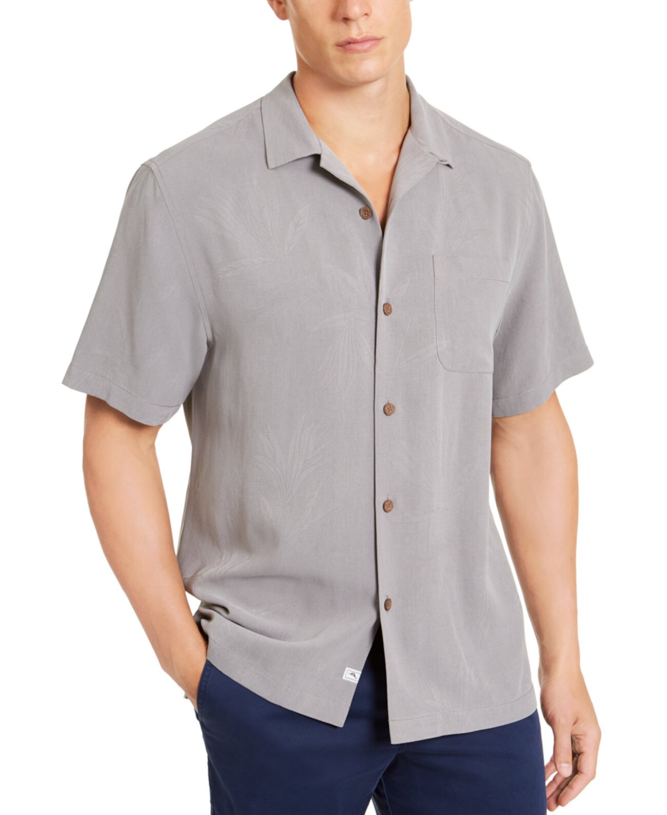 Мужская шелковая рубашка выходного дня Tropics, созданная для Macy's Tommy Bahama