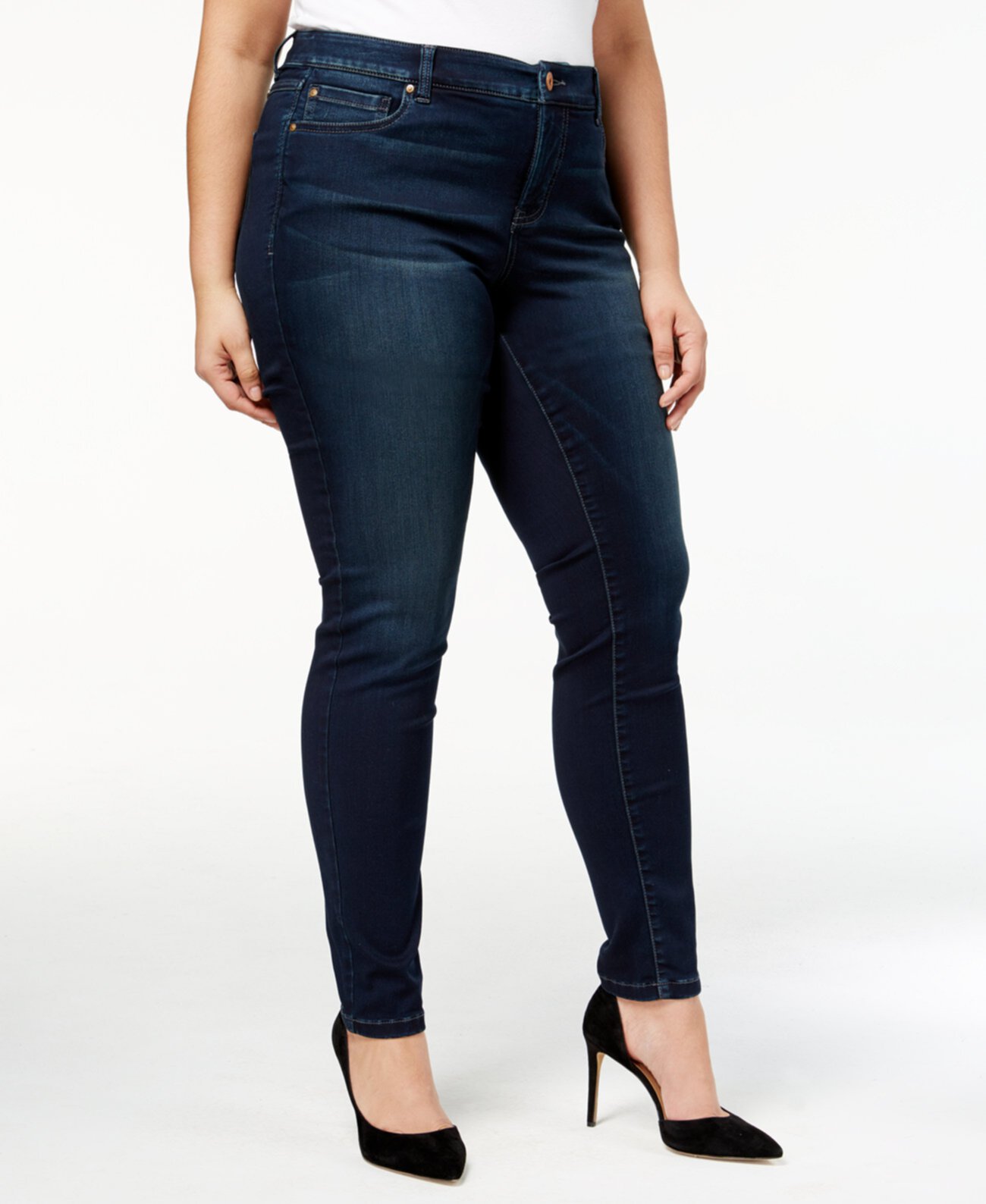 Узкие джинсы скинни с плюсовым размером INC INC, созданные для Macy's INC International Concepts