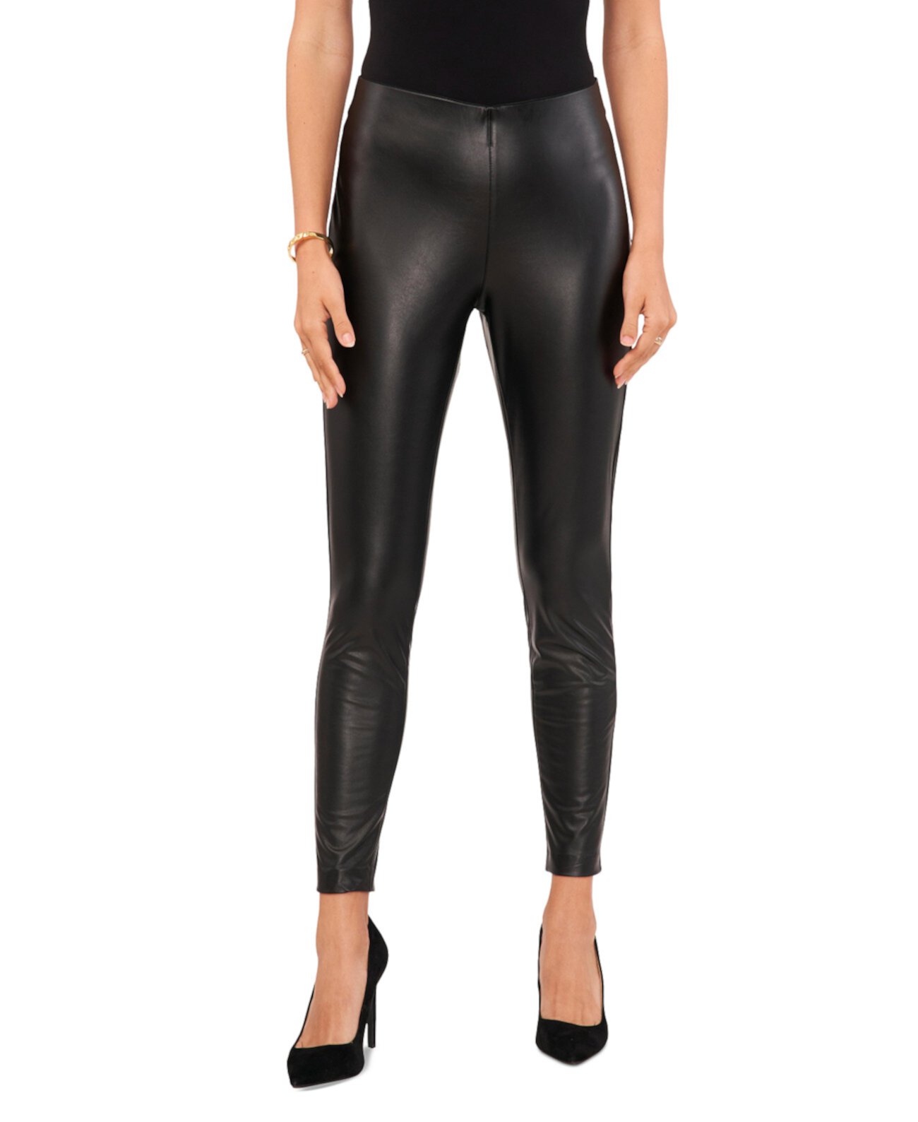 Женские Повседневные брюки Vince Camuto Faux-Leather Skinny Pants Vince Camuto