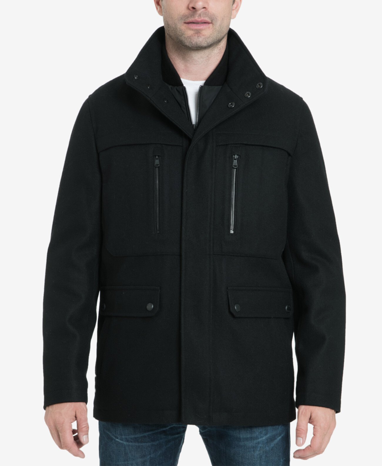 Мужское военное пальто Big & Tall Genoa, созданное для Macy's Michael Kors