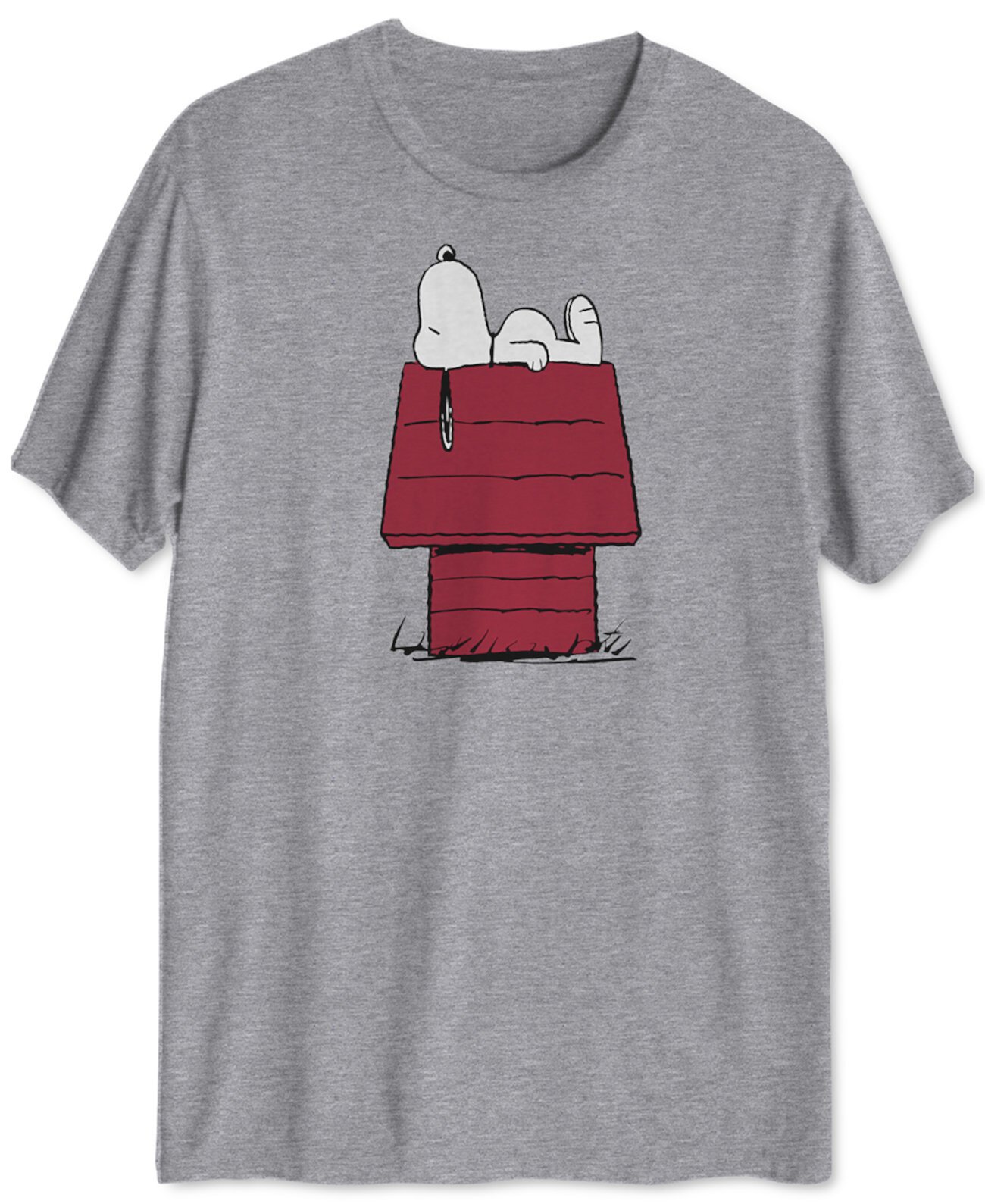 Мужская футболка с рисунком Snoopy Doghouse Hybrid