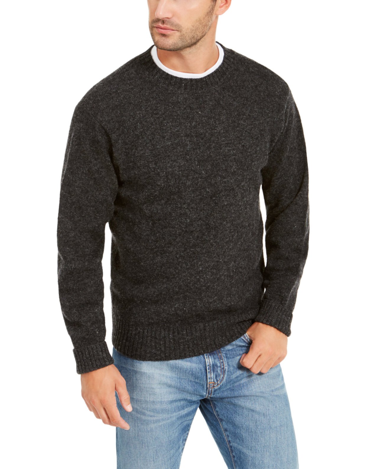 Мужской свитер с круглым вырезом Shetland Pendleton