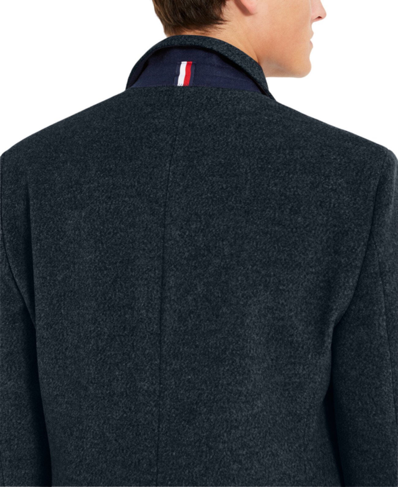 Шерстяное пальто Addison с отделкой из шерсти Tommy Hilfiger