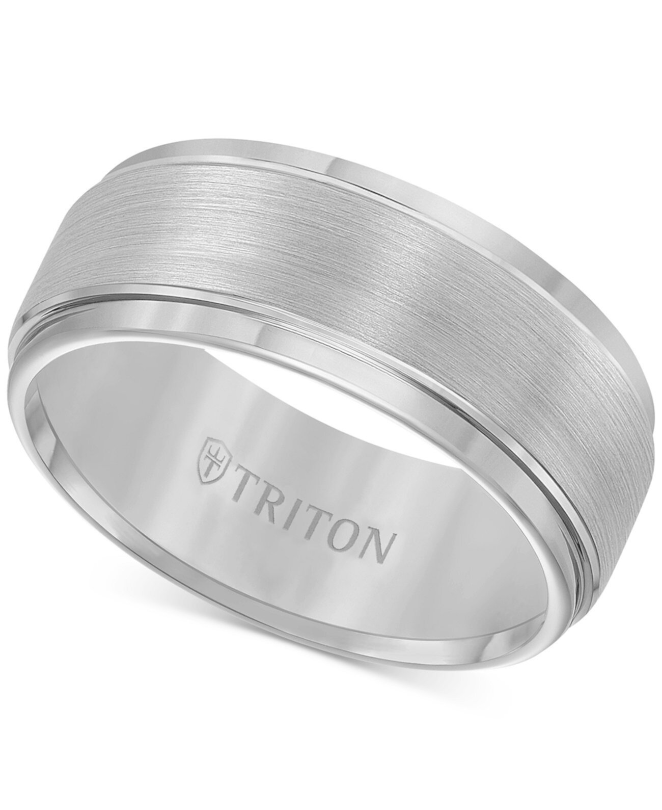 Мужское кольцо, обручальное кольцо из карбида вольфрама Comfort Fit, ремешок 9 мм Triton