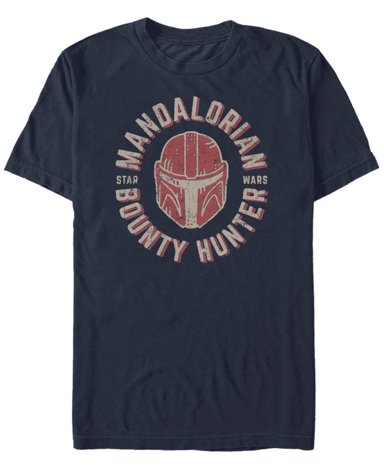 Мужская Star Wars The Mandalorian Штемпельная футболка с коротким рукавом FIFTH SUN