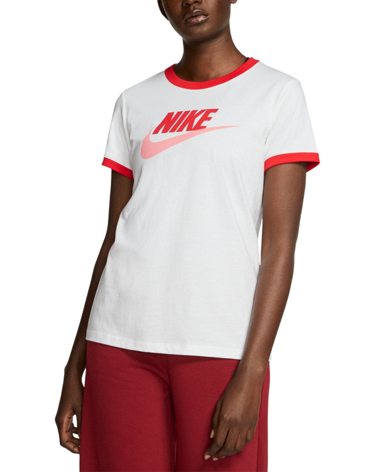 Женская спортивная футболка Futura Cotton Ringer Nike