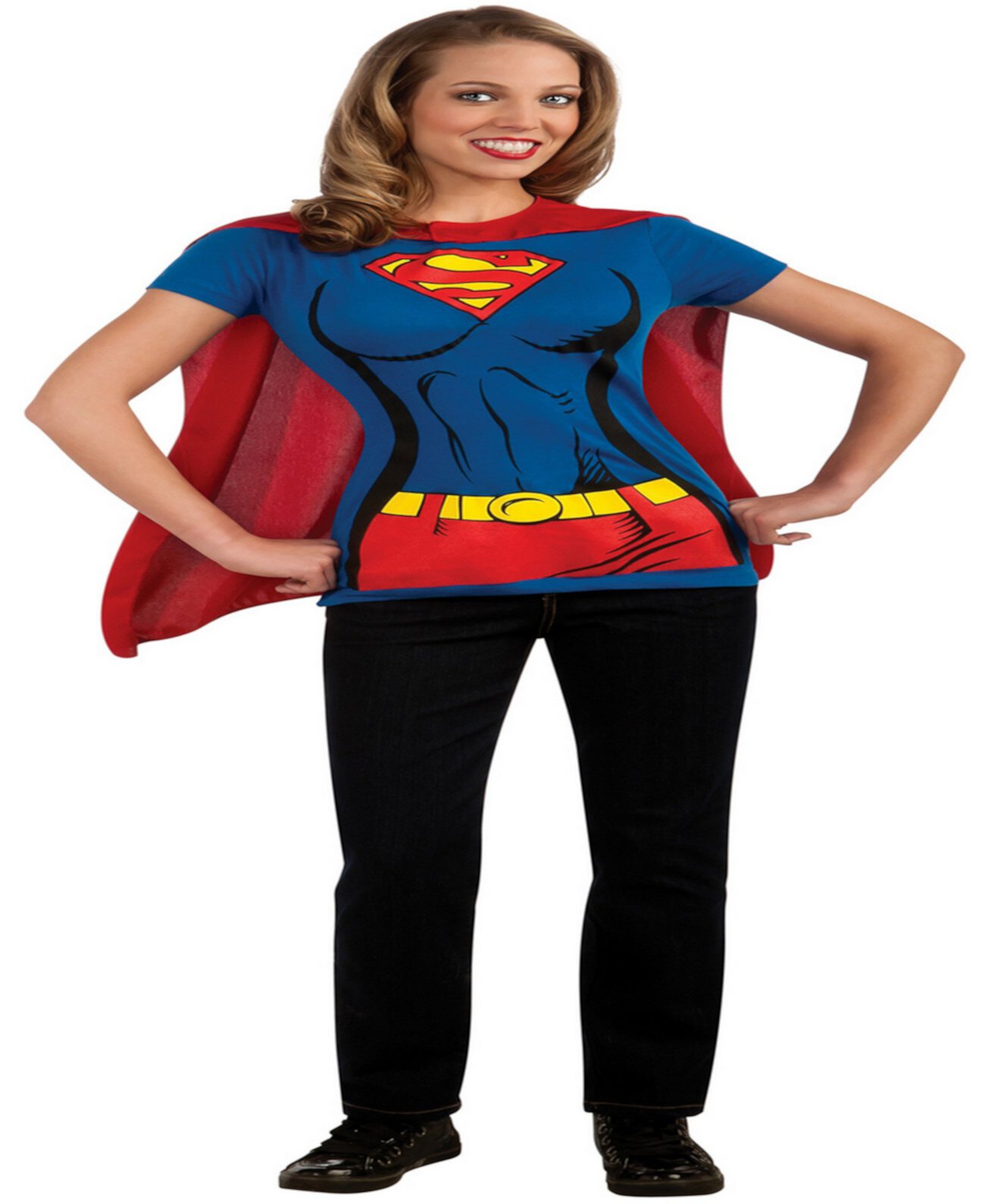 Купить комплект костюма футболки Supergirl для женщин Seasons BuySeasons