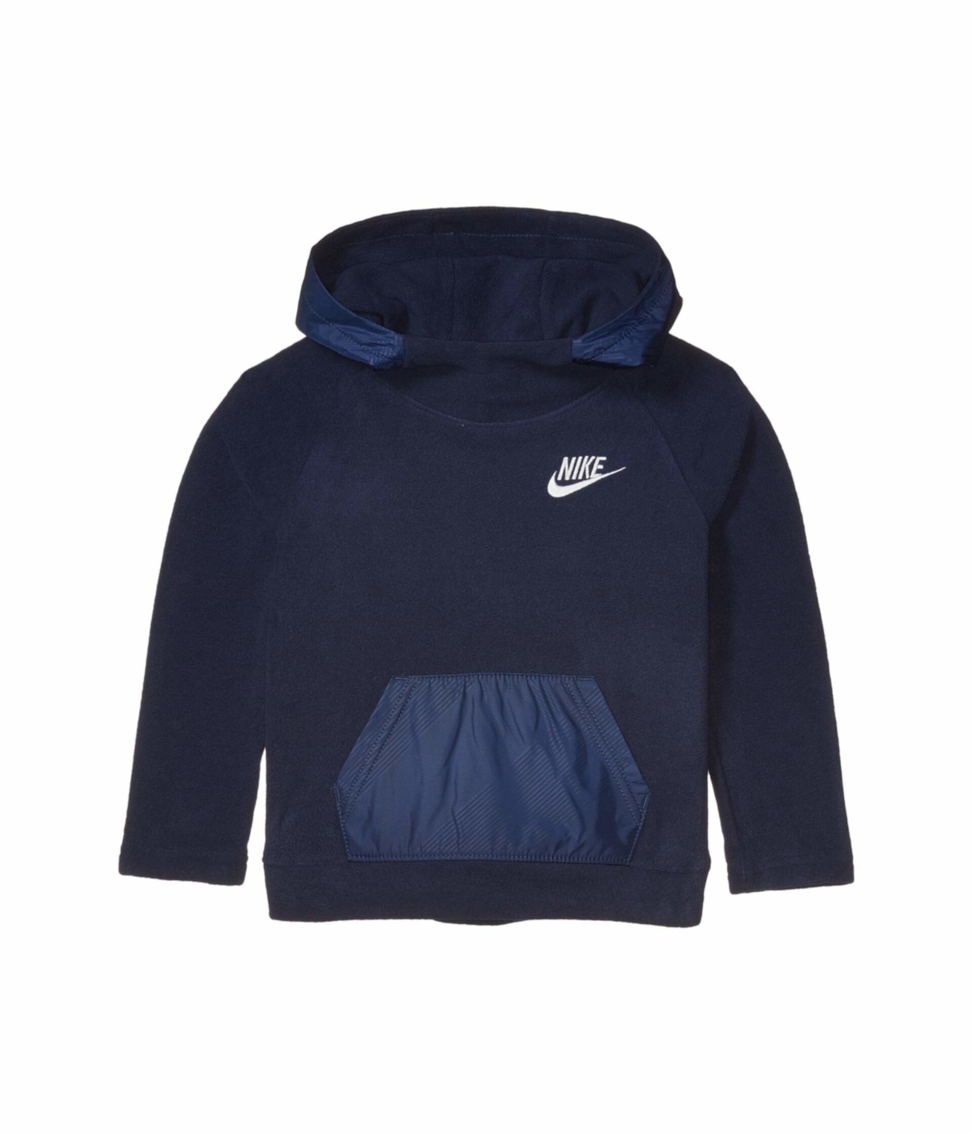 Французский махровый пуловер с капюшоном Dri-FIT ™ (Малыш) Nike Kids