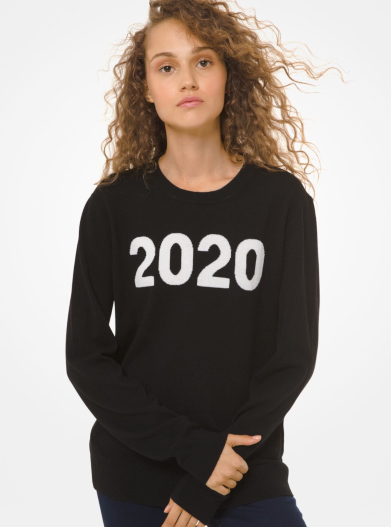 2020 шерстяно-кашемировый свитер Michael Kors
