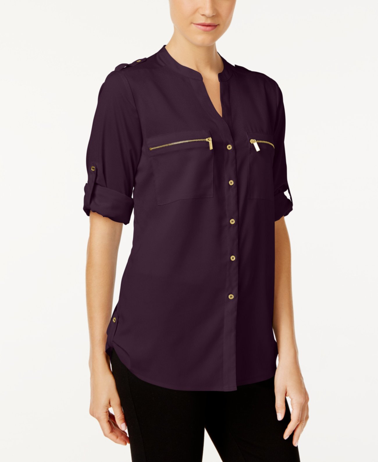 Полезная блузка на молнии Calvin Klein