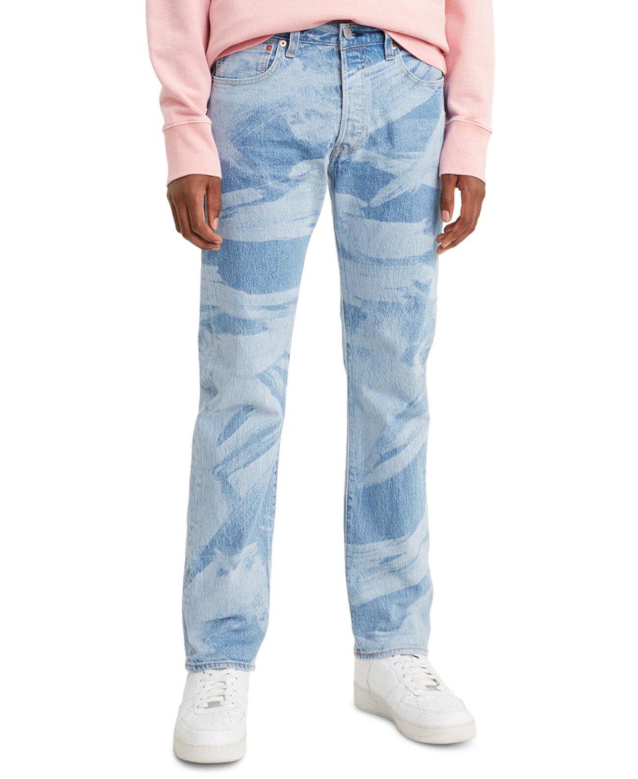 Мужские эластичные джинсы с лазерной печатью 501 Original Fit Levi's®