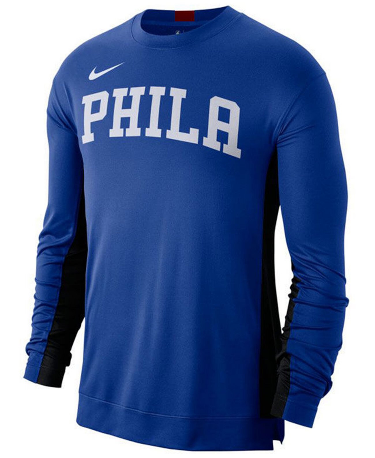 Мужская футболка с длинным рукавом с длинным рукавом с коротким рукавом от Philadelphia 76ers Lids