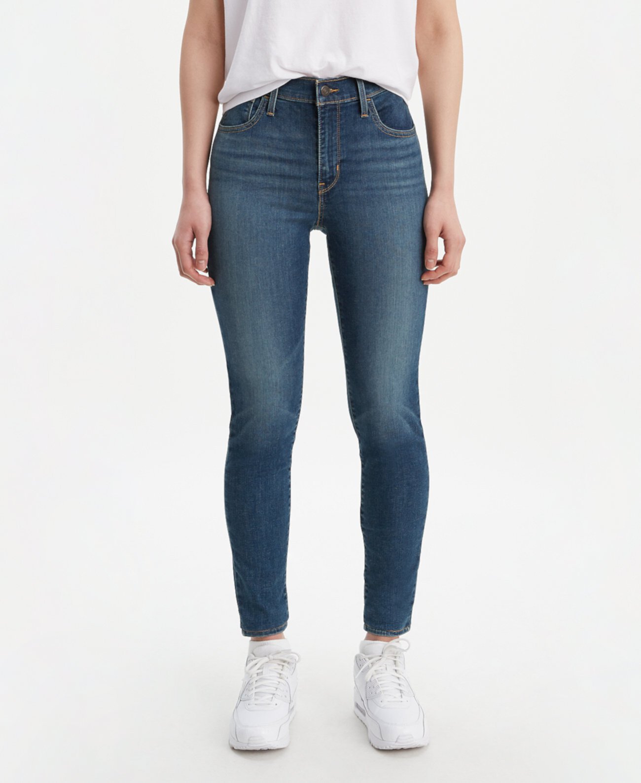 Женские супероблегающие джинсы 720 с высокой посадкой короткой длины Levi's®