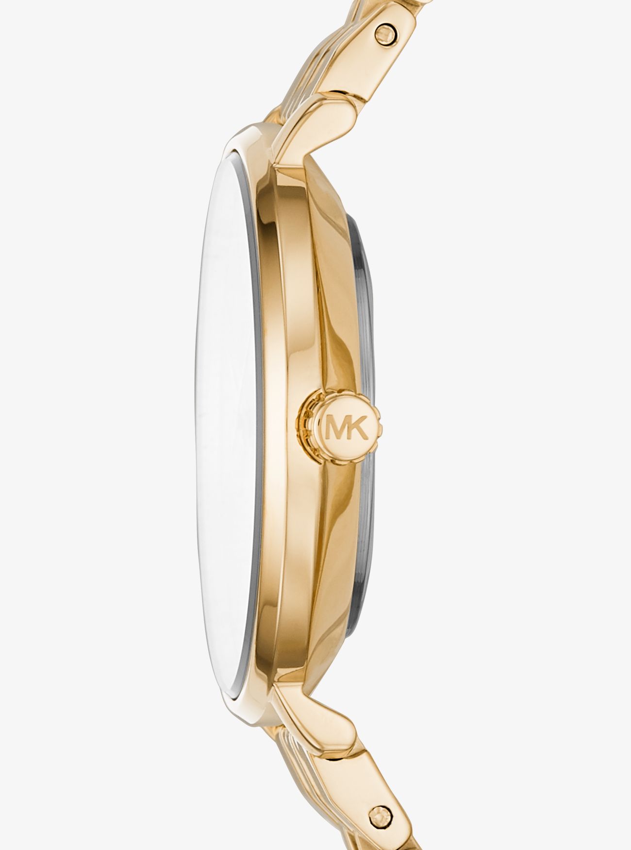 Золотые часы-браслет Mini Pyper и браслет-сердечко Michael Kors
