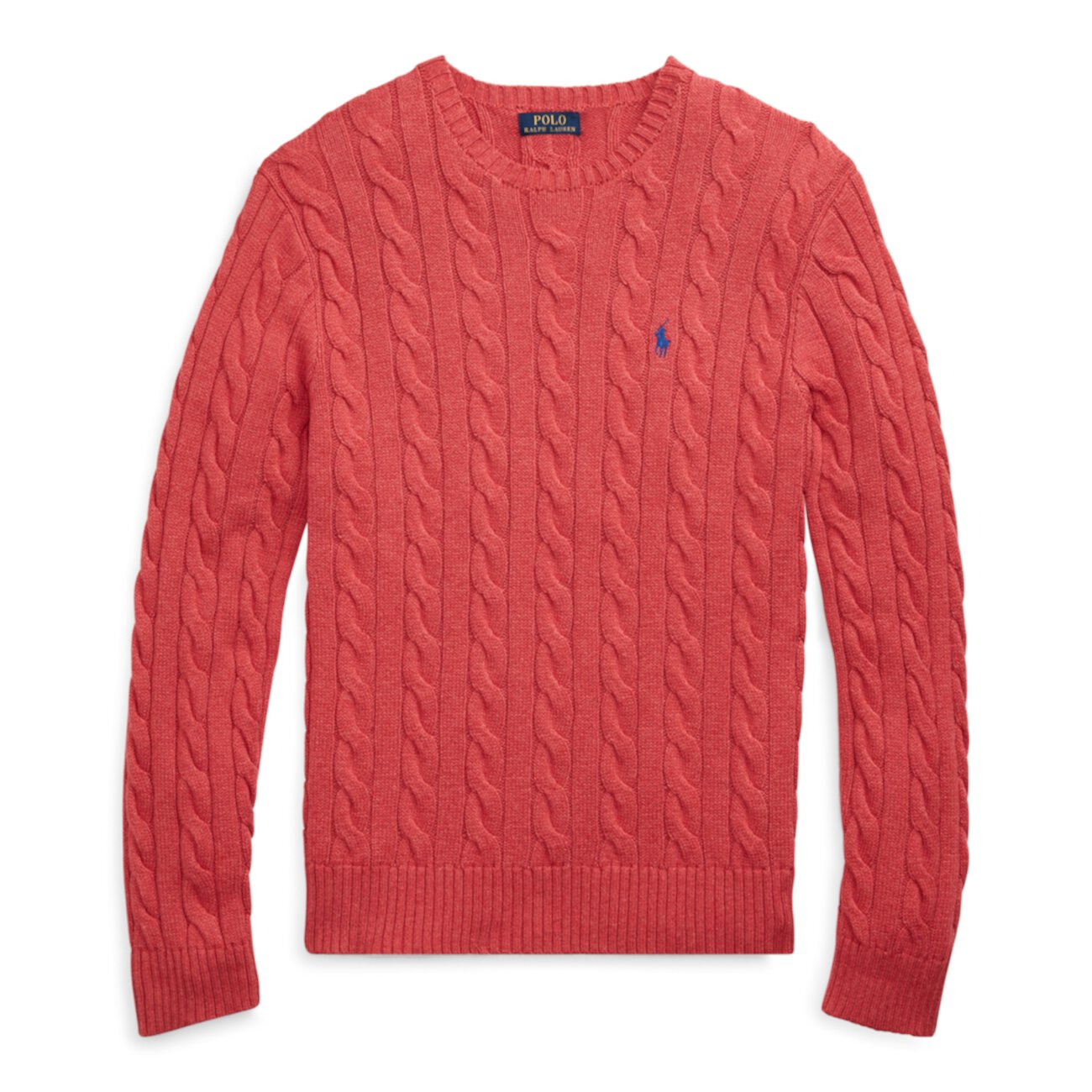 Хлопковый вязаный свитер Ralph Lauren