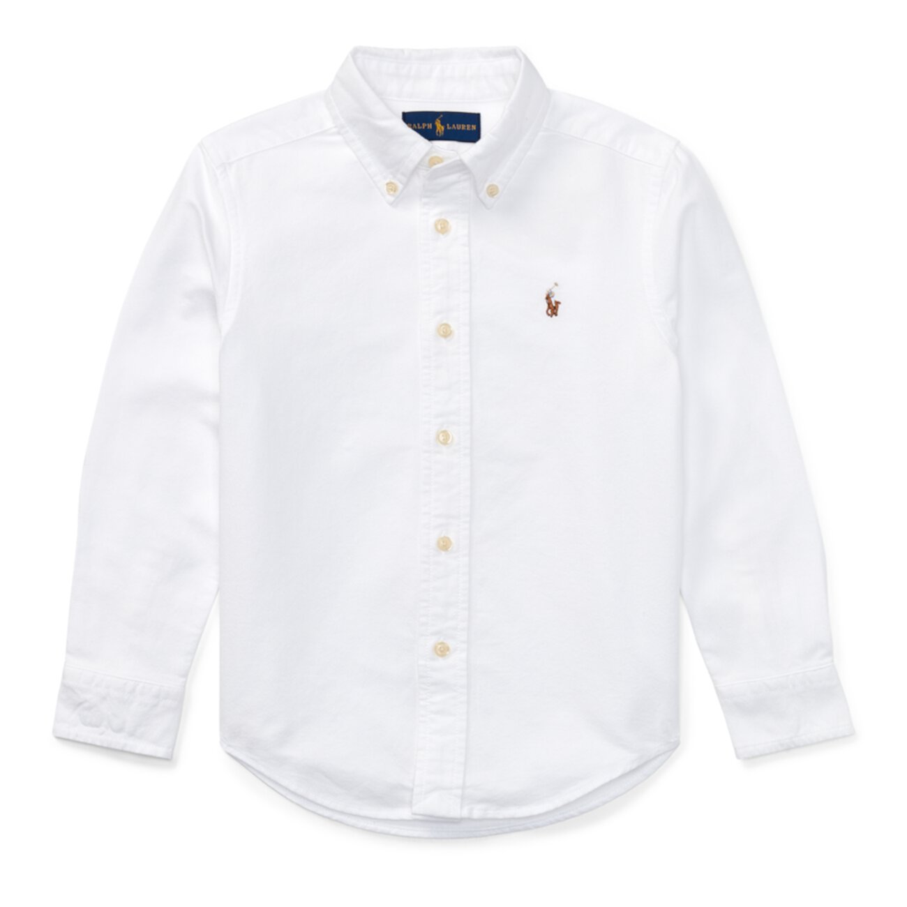Хлопковая оксфордская рубашка Ralph Lauren