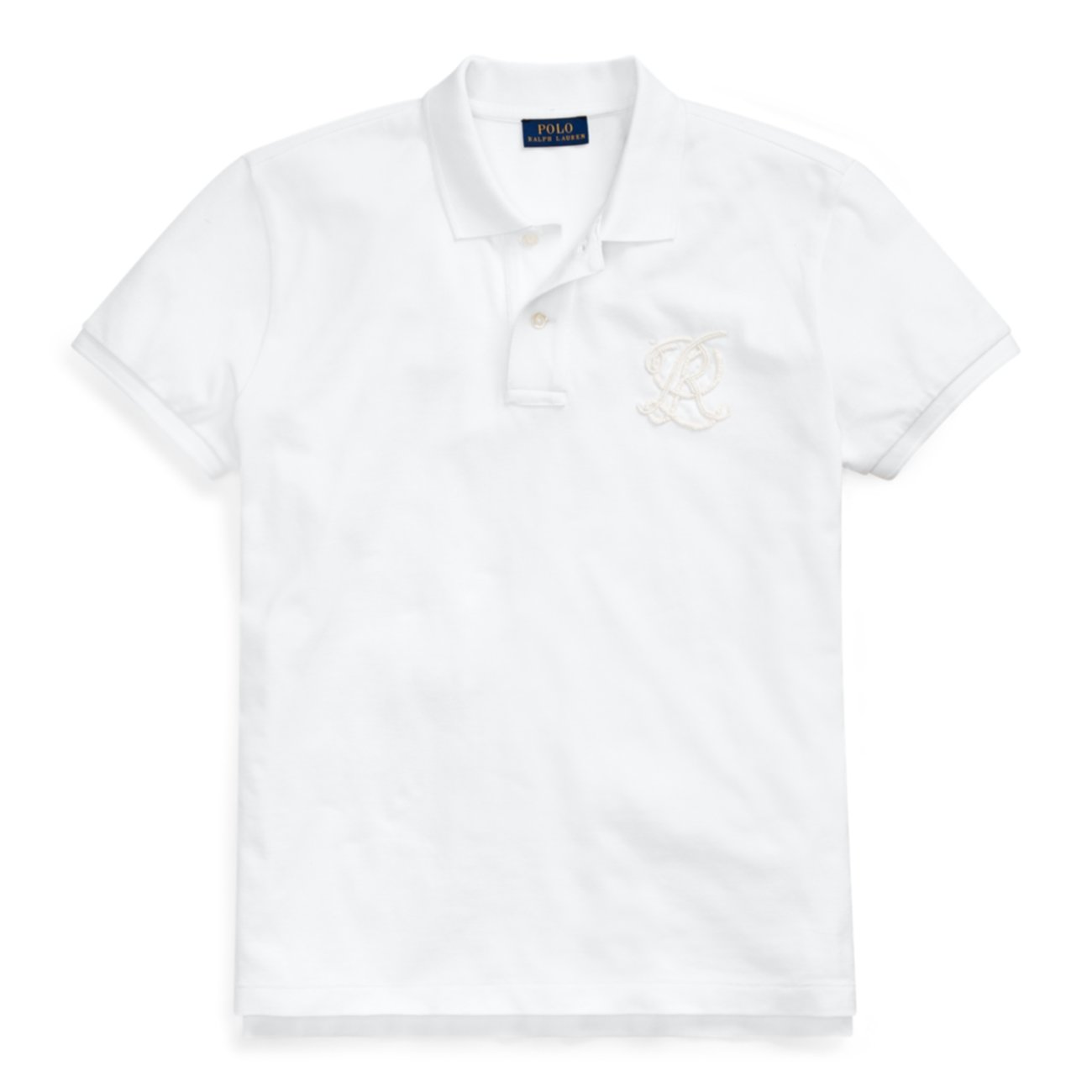 Классическая рубашка поло с бисером Ralph Lauren