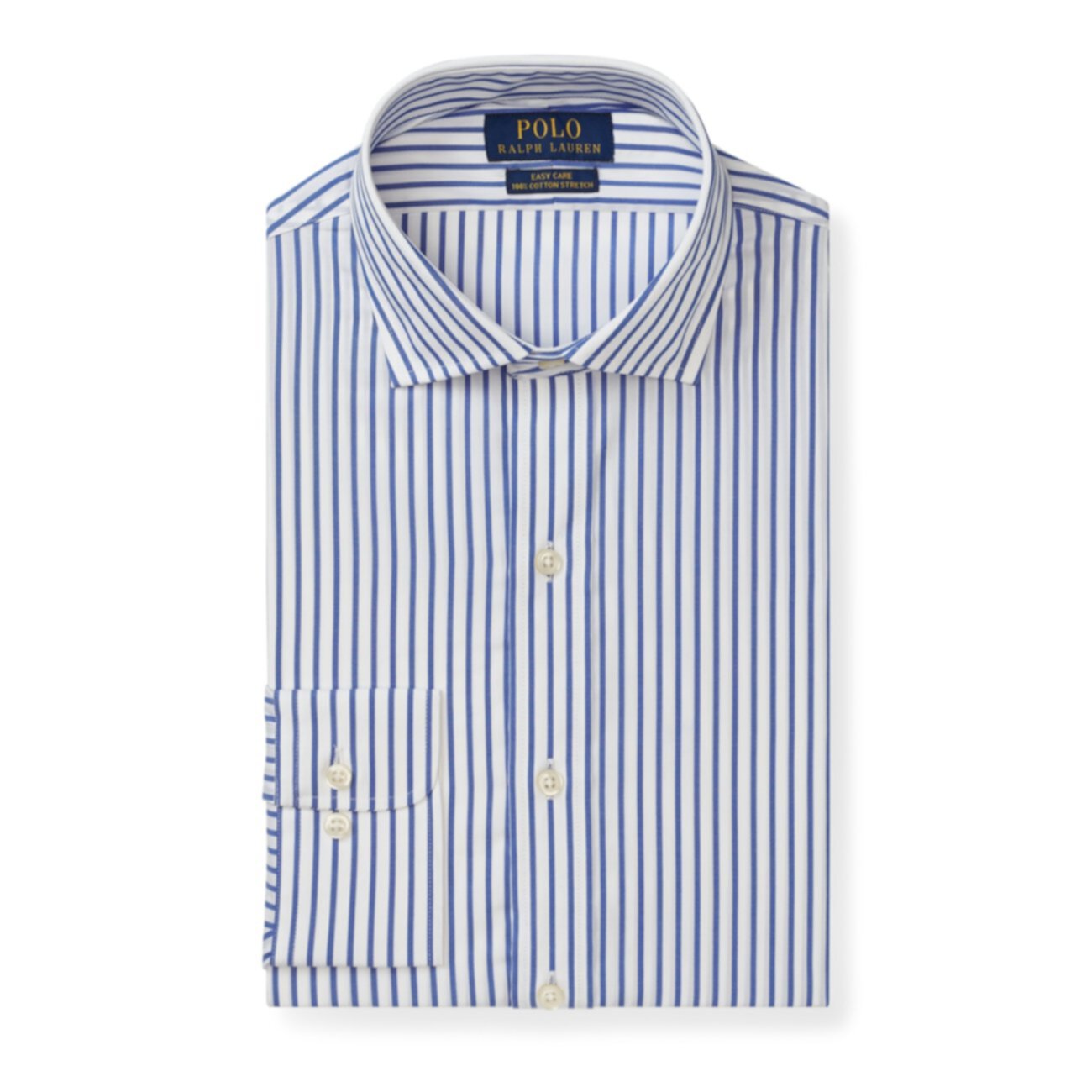 Приталенная рубашка из поплина в полоску Regent Ralph Lauren